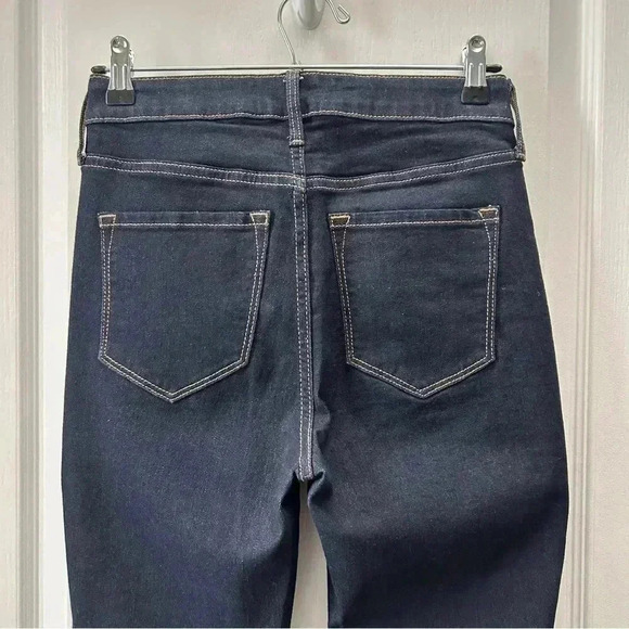 Old Navy Rockstar High Rise Skinny Jeans Dark Wash Blue Denim Size 2/26 - Picture 8 of 15